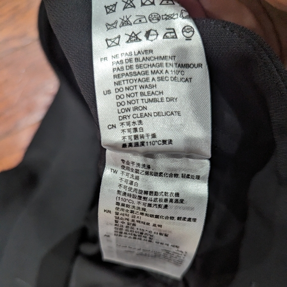 Sandro Paris Women's Black Flared High-Rise Pants Italy - size 40 - black - medi - Picture 7 of 8